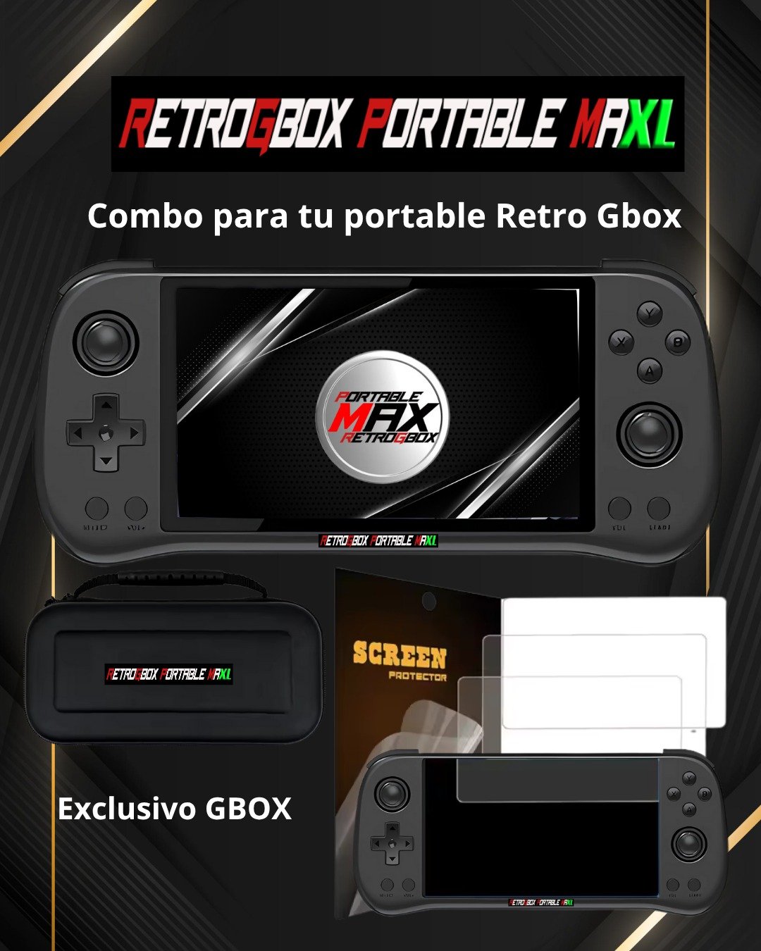 COMBO RETROGBOX PORTABLE XL